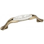 Tulip Vintage 96 starozlatá/porcelán krémový/motiv – Sleviste.cz