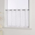 Poloprůhledná kuchyňská záclona 30 × 90 cm – Hledejceny.cz