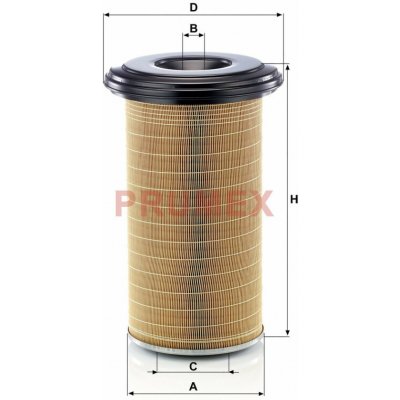 MANN C 24 650/7 vzduchový filtr – Hledejceny.cz