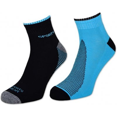 Trendy Socks NEON kotníkové sportovní ponožky s froté chodidlem tyrkysová