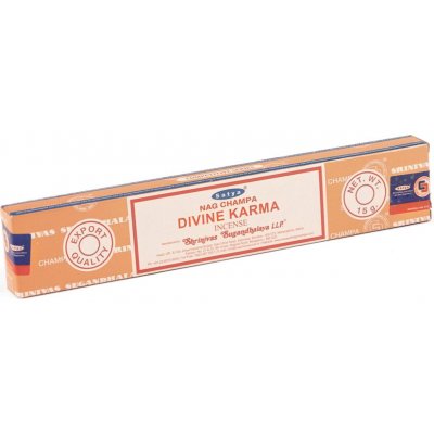 Sai Baba Nag Champa vonné tyčinky Divine Karma 15 g – Hledejceny.cz