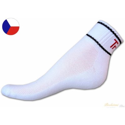 Nepon Nízké trekové ponožky polofroté Bílé – Zboží Mobilmania
