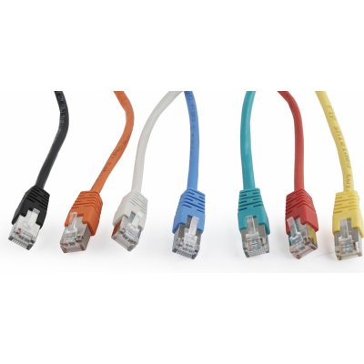 Gembird PP22-10M Patch RJ45, cat. 5e, FTP, 10m, šedý – Hledejceny.cz