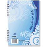 Bobo blok s boční spirálou A4 čistý 40 listů – Hledejceny.cz