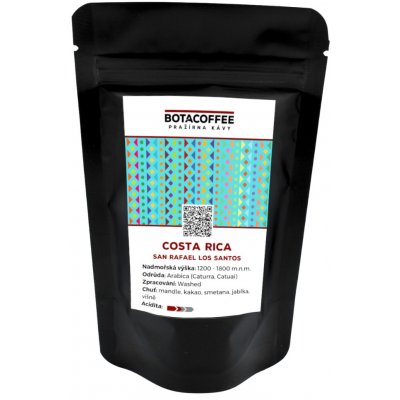 BotaCoffee Costa Rica SHB San Rafael los Santos zrnková 70 g – Hledejceny.cz