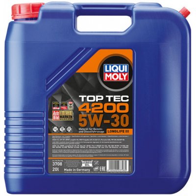 Liqui Moly 3708 TOP TEC 4200 5W-30 20 l