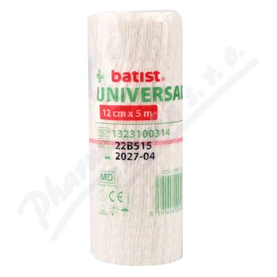 UNIVERSAL elast.obinadlo 12 cm x 5 m tažnost 110% 1 ks – Zboží Dáma