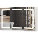 MIADOMODO vá skříňka s LED osvětlením, 100 x 60 cm – Zboží Dáma