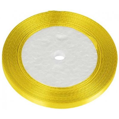 Bellatex Stuha saténová 6 mm/ 22,5m žlutá – Hledejceny.cz