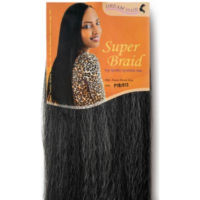 Super Braid 100% Jumbo Braid Kanekalon P1B/613 – Zboží Mobilmania