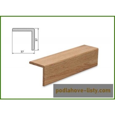 Novák Rohová lišta 37*37 dub surový ro3737b – HobbyKompas.cz