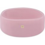 Plush Nest suchý bazén kulatý bavlna Smart růžový 90 x 30 cm – Zbozi.Blesk.cz