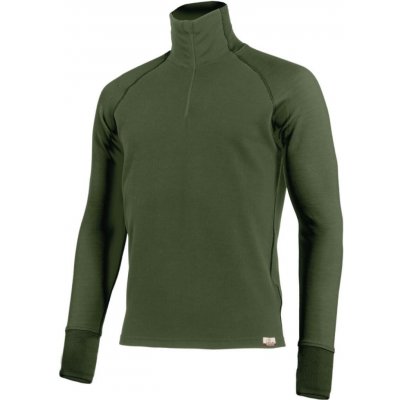 Lasting merino mikina LEO zelená – Zboží Dáma