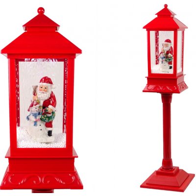 LEANToys Vánoční lampa 2v1 Santa Claus červená – Zbozi.Blesk.cz