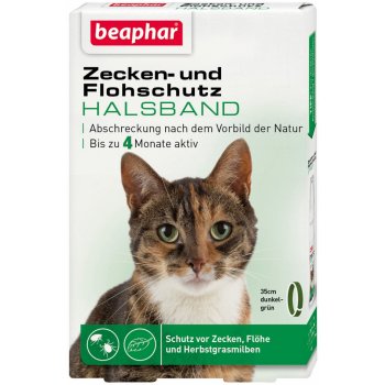 Beaphar Obojek proti blechám a klíšťatům pro kočky 35 cm od 178 Kč -  Heureka.cz
