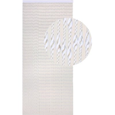 Závěs do dveří Degor Ember béžový/bílý 60 x 190 cm – Hledejceny.cz
