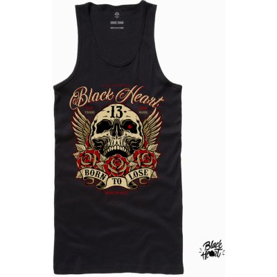 Black Heart BORN TO LOSE černá – Zboží Dáma