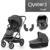 Kočárek BabyStyle Oyster3 set 4 v 1 Fossil 2022