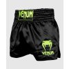 Pánské kraťasy a šortky Venum classic Muay Thai black/Neo Yellow
