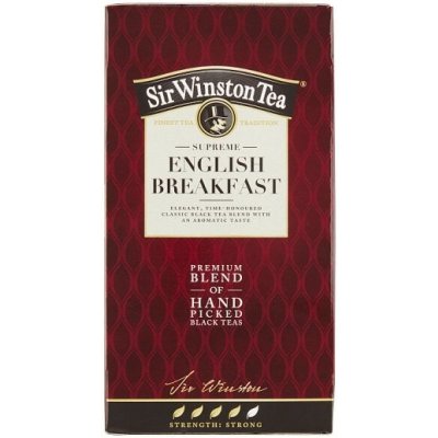 Sir Winston Tea English breakfast černý čaj 20 x 1,8 g
