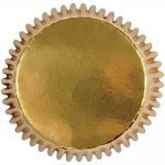 PME Zlaté metalické mini košičky 45ks 35x22mm – Zboží Dáma