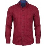 Ego man košile pánská regular fit dlouhý rukáv EKR-1233 bordó – Hledejceny.cz
