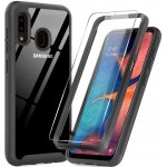 Pouzdro Techsuit Defense360 Pro + Ochranná fólie, Samsung Galaxy A20e, černé