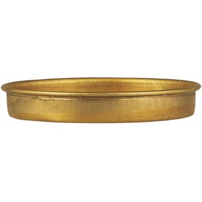 IB Laursen Tácek pod svíčku Gloria Ø 8 cm zlatá barva kov – Zboží Dáma IB Laursen Tácek pod svíčku Gloria Ø 8 cm zlatá barva kov – Zboží Dáma