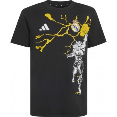 Adidas Dětské tričko REAL MADRID Avengers black – Zbozi.Blesk.cz