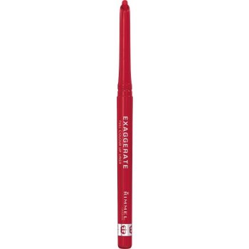 Rimmel London Exaggerate Lip Liner tužka na rty 24 Red Diva 0,25 g