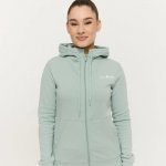 GymBeam dámská mikina se zipem Limitless Eucalypt eucalypt – Hledejceny.cz