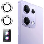 ENKAY 106284 ALU sklo pro fotoaparát Xiaomi Redmi Note 14S Silver – Zboží Živě