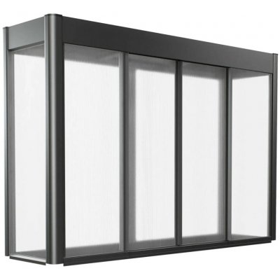 Biohort Skleník Florentina pro vyvýš.záhon 2 x 0,5 m/Belvedere 200 MAXI tm.šedý – Hledejceny.cz