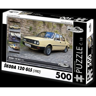 Retro-Auta Škoda 120 GLS 1982 500 dílků