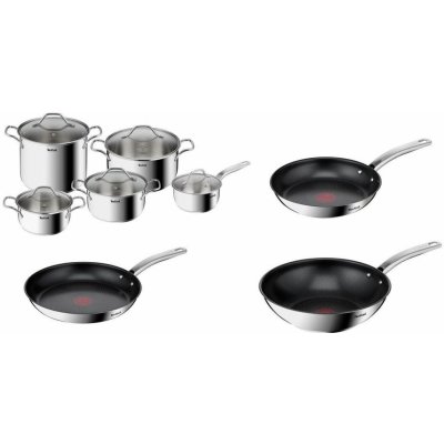 Tefal Sada nádobí Intuition Sada pánví 20 26 cm Intuition 10 ks – Hledejceny.cz