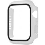 VSECHNONAMOBIL Plastový kryt s ochranným sklem pro Apple Watch 6 / SE / 5/4 44mm bílý 34673 – Zboží Živě
