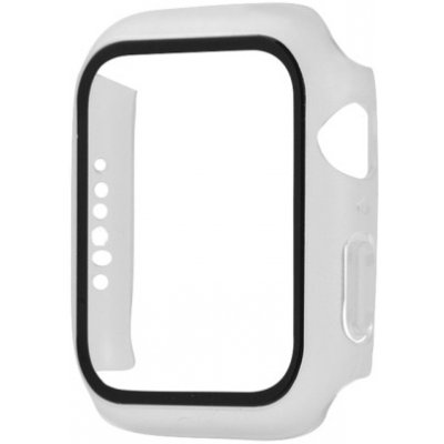 PROTEMIO 34673 Plastový kryt s ochranným sklem pro Apple Watch 6 / SE / 5/4 (44mm) bílý – Zbozi.Blesk.cz