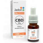 JADON Oil Drops Konopný destilát CBD 15% 10 ml – Hledejceny.cz