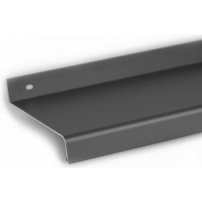 Aluris RAL 7016 ANTRACIT parapet venkovní tažený 130 mm – HobbyKompas.cz