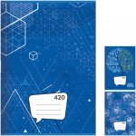 JUNIOR Sešit A4 čistý 420 – Zboží Dáma