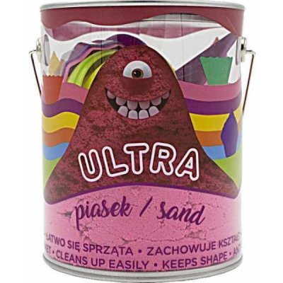 UltraSandSand 900g plechovka 4 velké formičky 2 nástroje růžové Muffiny – Hledejceny.cz