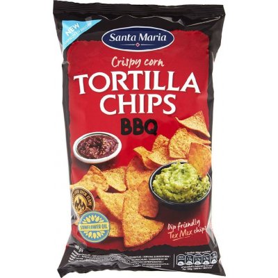 Santa Maria Tortilla chips BBQ 185 g – Hledejceny.cz