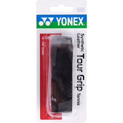 Yonex Leather Tour Grip AC 126 1 ks černá – Sleviste.cz