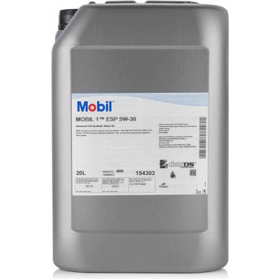 Mobil 1 ESP 5W-30 20 l – Zbozi.Blesk.cz