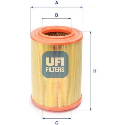 Vzduchový filtr UFI 27.195.00 – Hledejceny.cz
