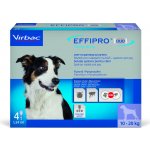 Virbac Effipro DUO Dog M 10-20kg 134/40 mg 4x1,34ml – Hledejceny.cz
