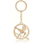 Přívěsek na klíče Hunger Games Reprodrozd zlatá – Zboží Mobilmania