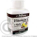 MedPharma Vitamín C 1000 mg s šípky 67 tablet – Zboží Mobilmania