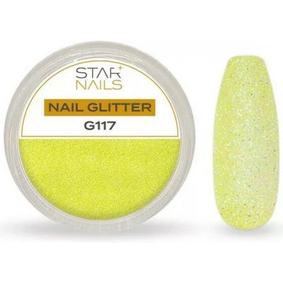 Starnails Nail Art zdobení glitter G117 – Hledejceny.cz