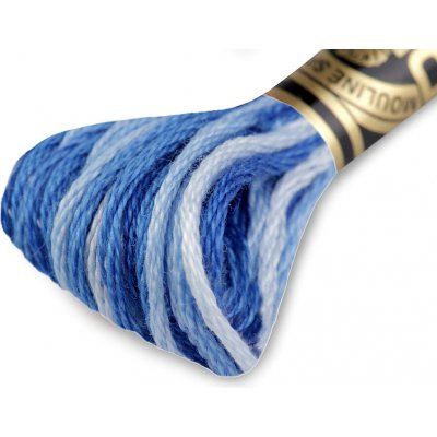 Stoklasa Vyšívací příze DMC Mouliné Spécial Cotton Balení: 1 ks, Varianta: 93 aquamarine satur melír 93 aquamarine satur melír – Zboží Mobilmania